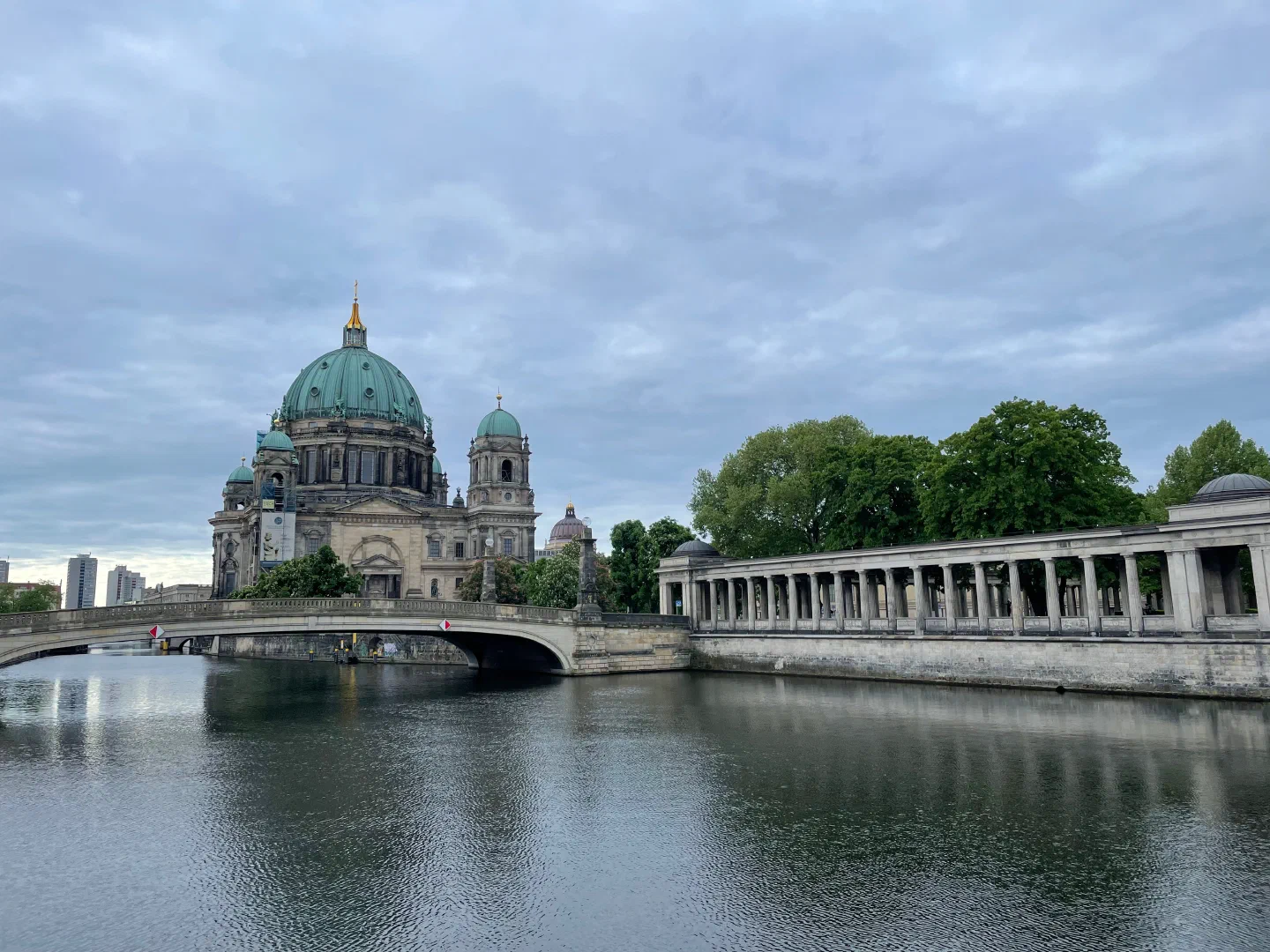 The Berliner Dom across the Spree