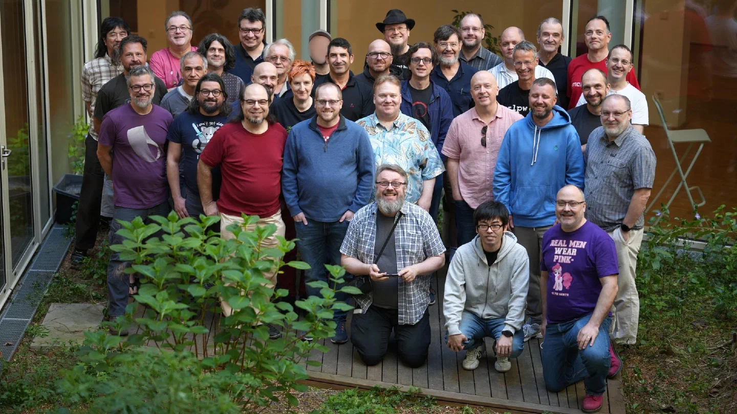 The Perl Toolchain Summit 2026 group photo in Vienna