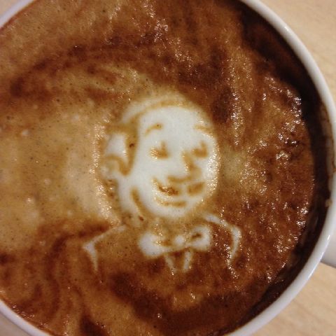 Today's latte, Jenkins.